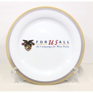 West Point Plate Charger with Crest FOR US ALL the Campaign for West Point Extra